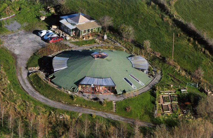 Gyreum Ecolodge aerial