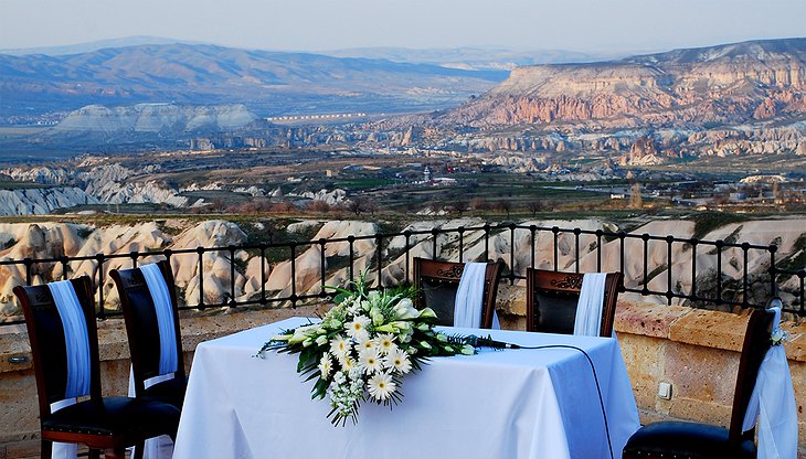 Dining in Cappadocia