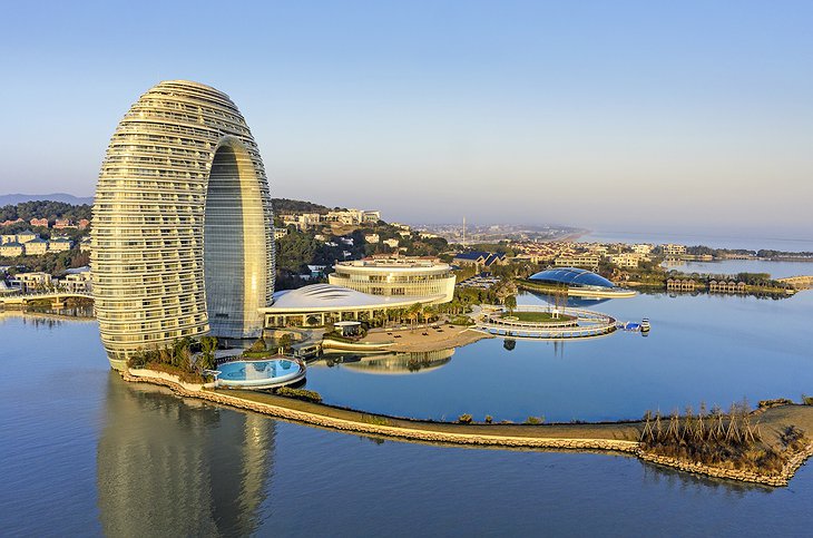 Sheraton Huzhou Hot Spring Resort unique building