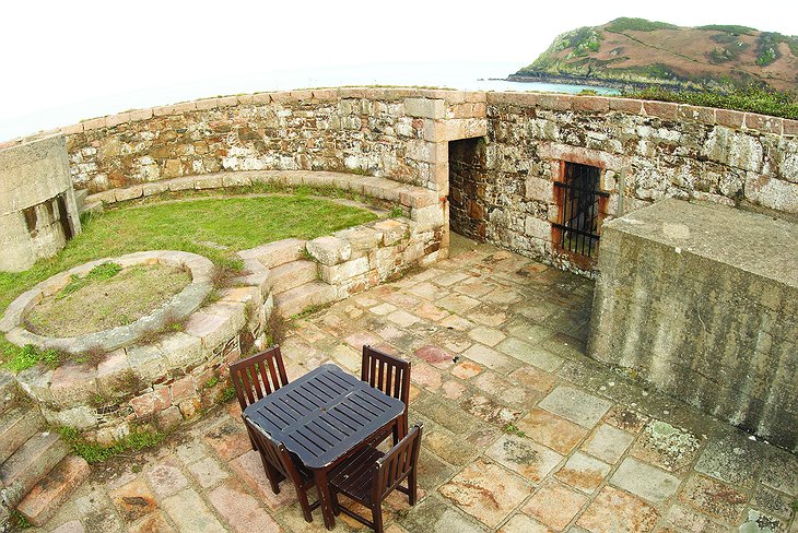 La Crete Fort terrace