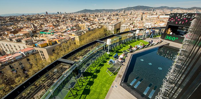 Barcelo Raval Barcelona - Avant-Garde Hotel With Panoramic Rooftop In Central Barcelona