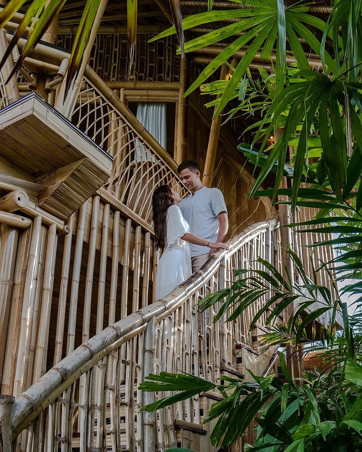 Magic Hills Bali Bamboo Stairs