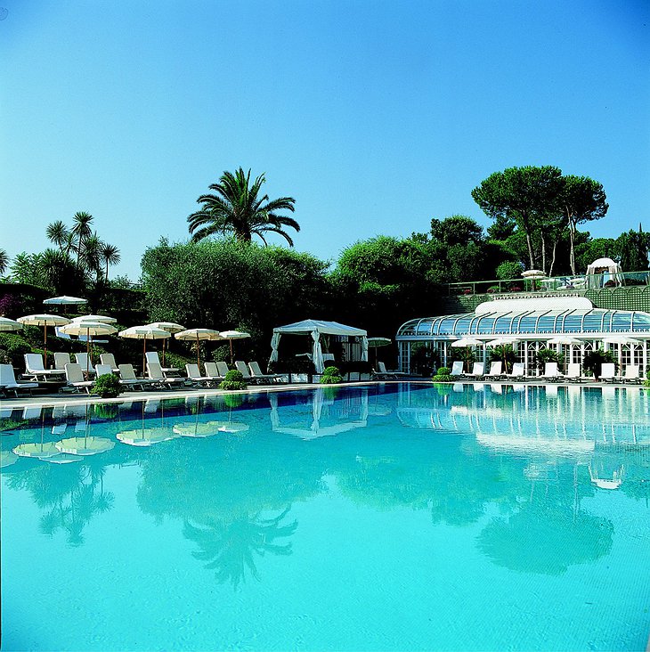 Rome Cavalieri swimming pool