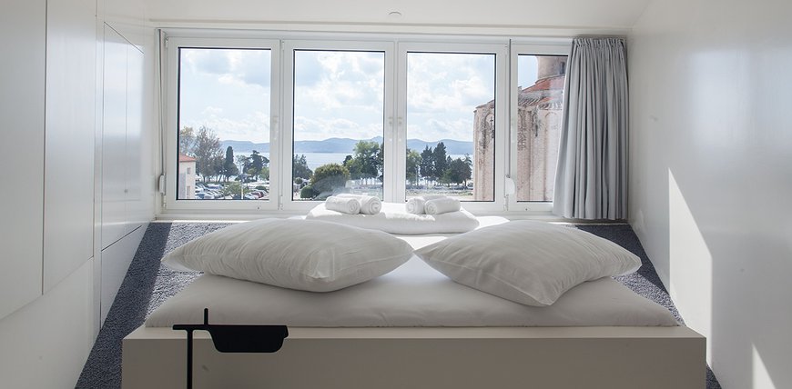 Boutique Hostel Forum in Zadar - Beds In The Windows