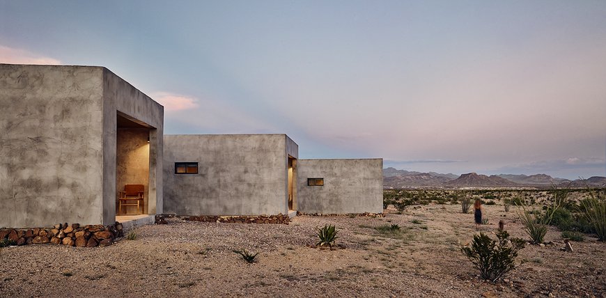 Willow House - The Beauty Of Concrete In Texas' Desert