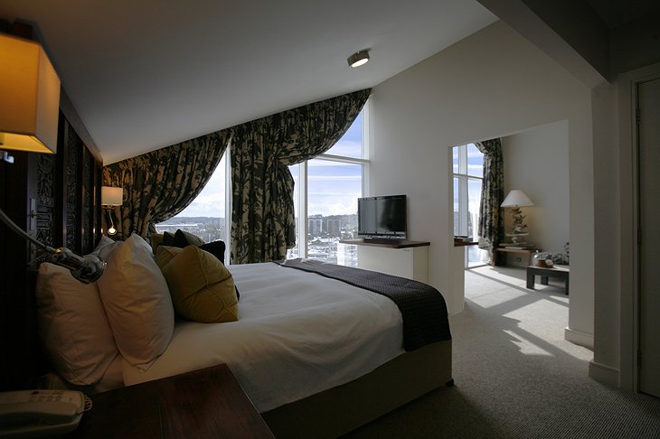 Penthouse bedroom