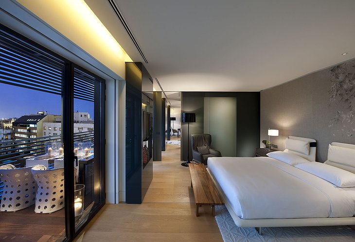 Mandarin Hotel Barcelona room with view on Barcelona