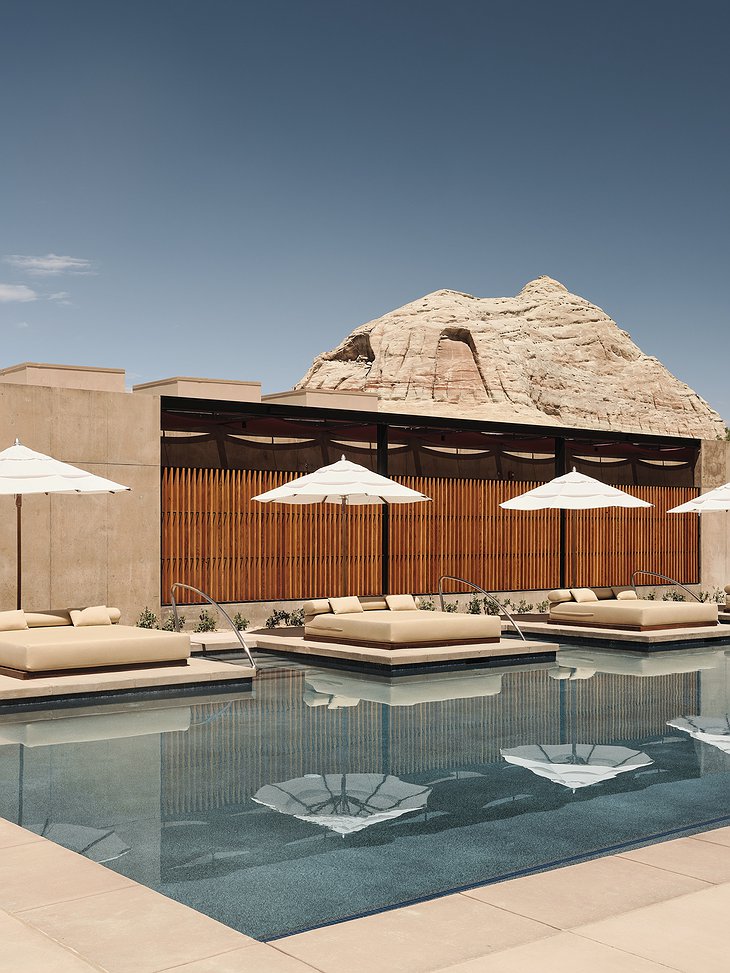 Camp Sarika, Amangiri Pool