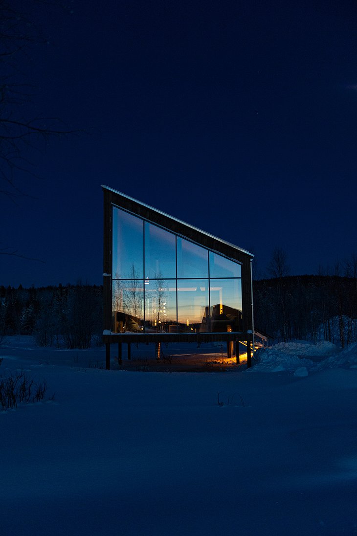 Arctic Bath land cabin