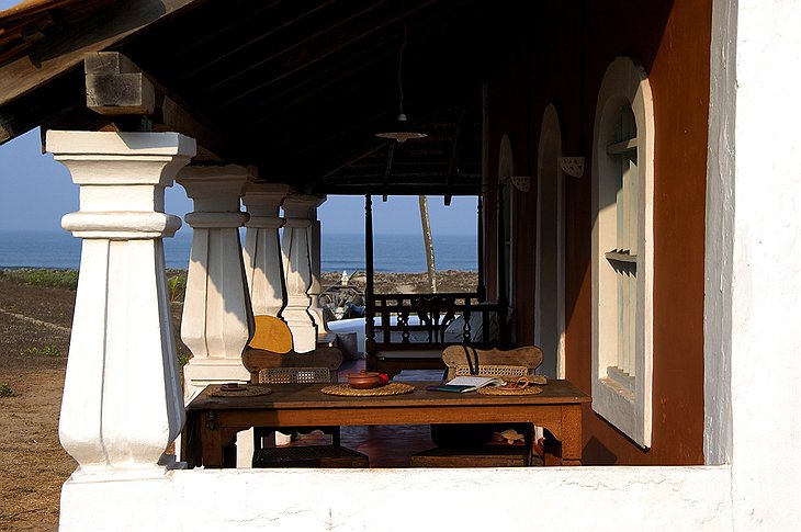 The Priest's House veranda