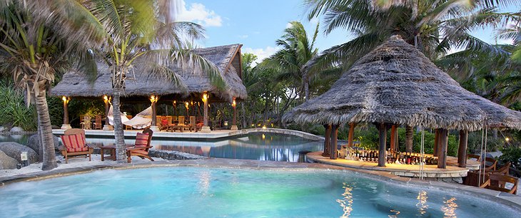 Necker Island pools