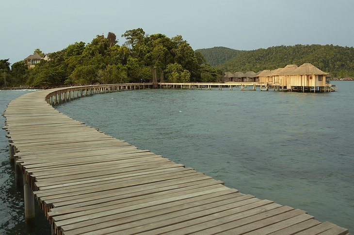 Bridge from Koh Bong to Koh Ou