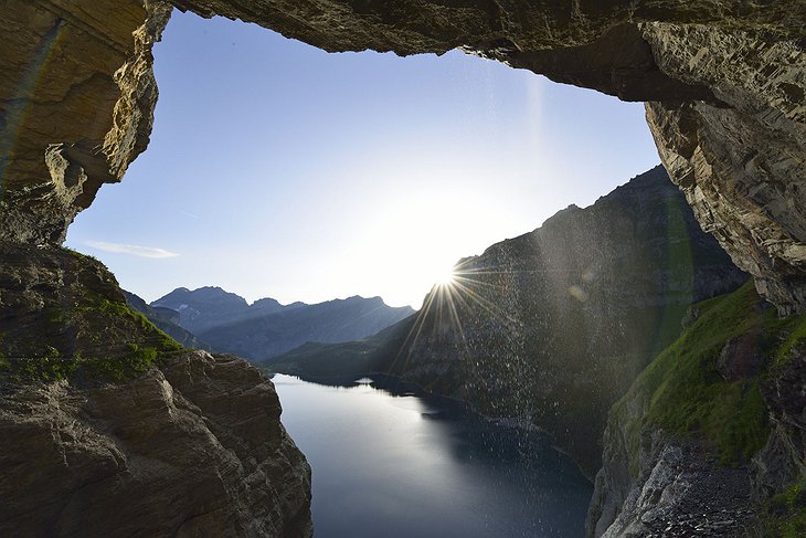 Öschinen Lake view