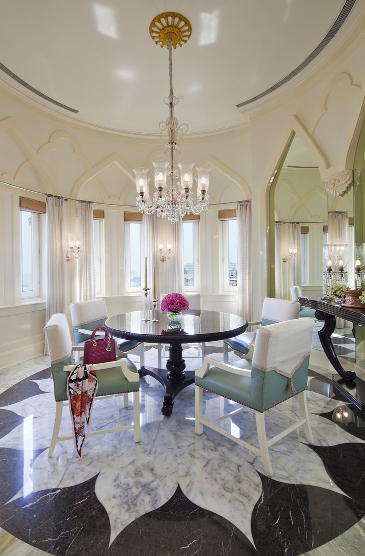 The Taj Mahal Palace Hotel Neptune Suite Dining Area
