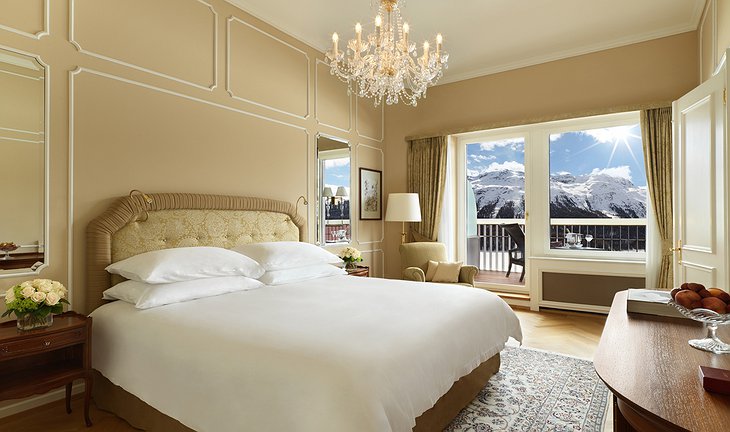 Badrutt’s Palace Hotel Suite Deluxe Bedroom