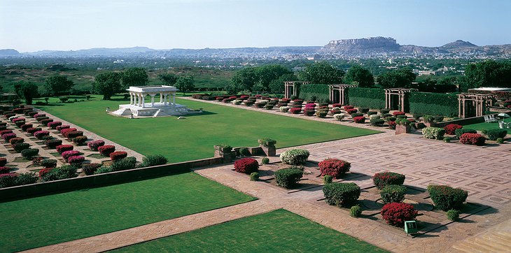 Umaid Bhawan Palace gardens