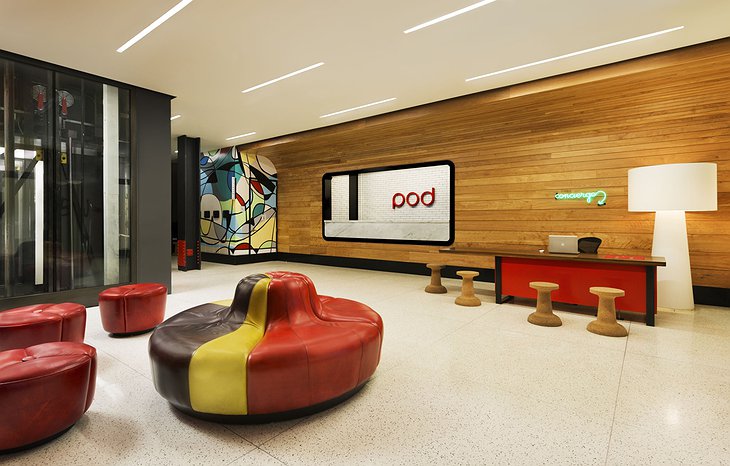 Pod 39 hotel lobby