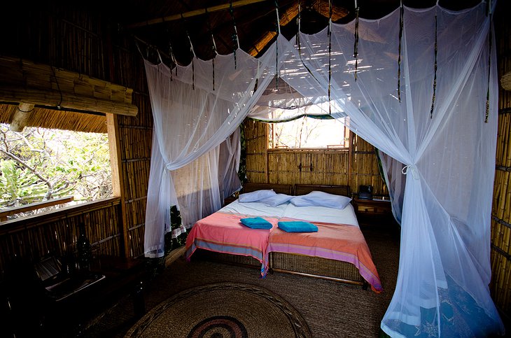 Mumbo Island bungalow interior