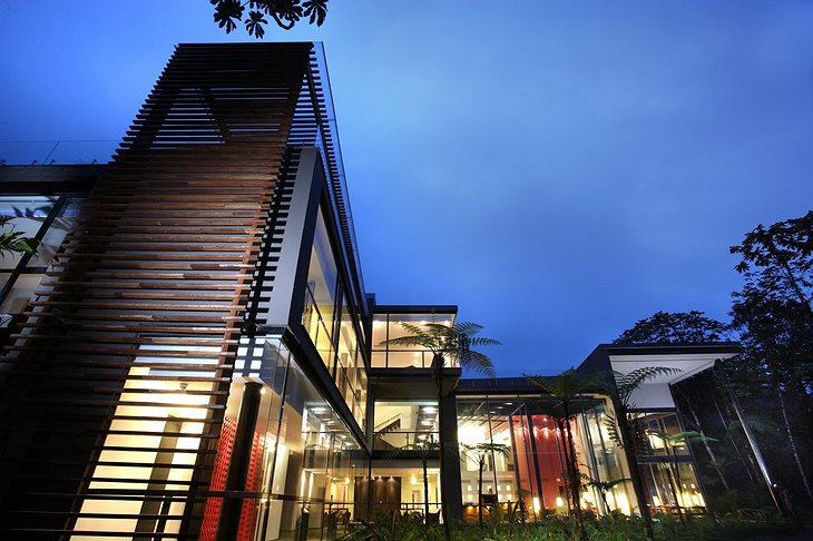 Mashpi Jungle Lodge building facade