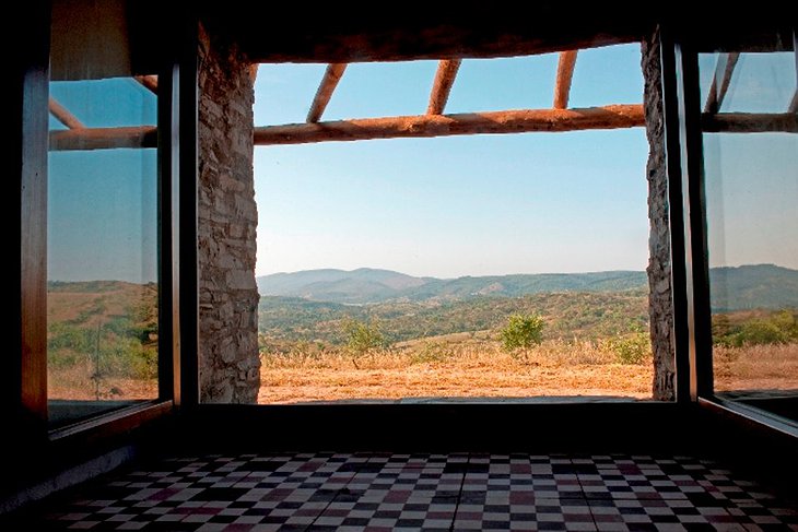 View from Monte De Moinho Vento to the National Ecological Reserve