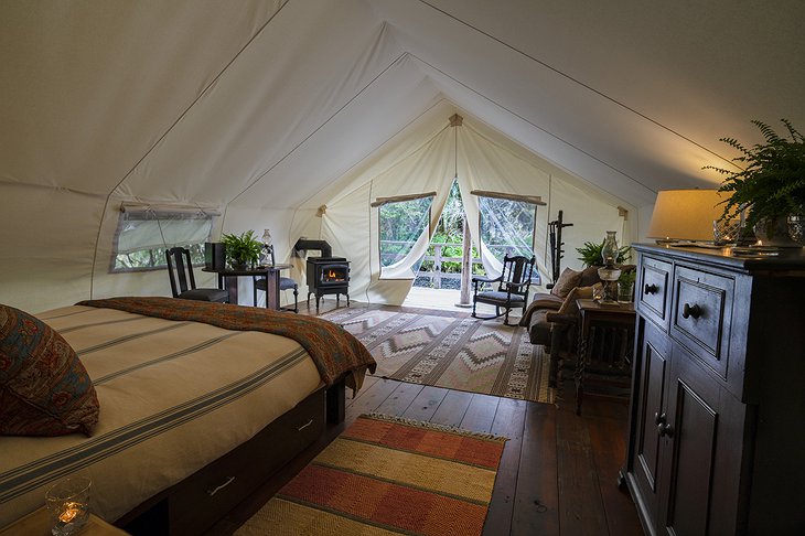 Clayoquot Wilderness Resort Ensuite Tent Nature View