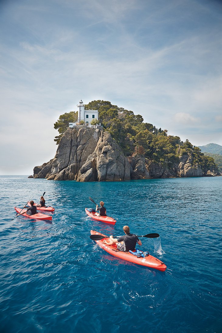 Portofino kayaking