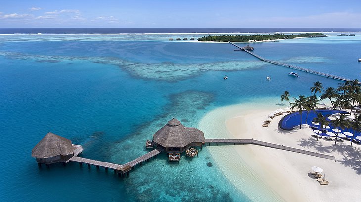 Conrad Maldives Rangali Island Aerial