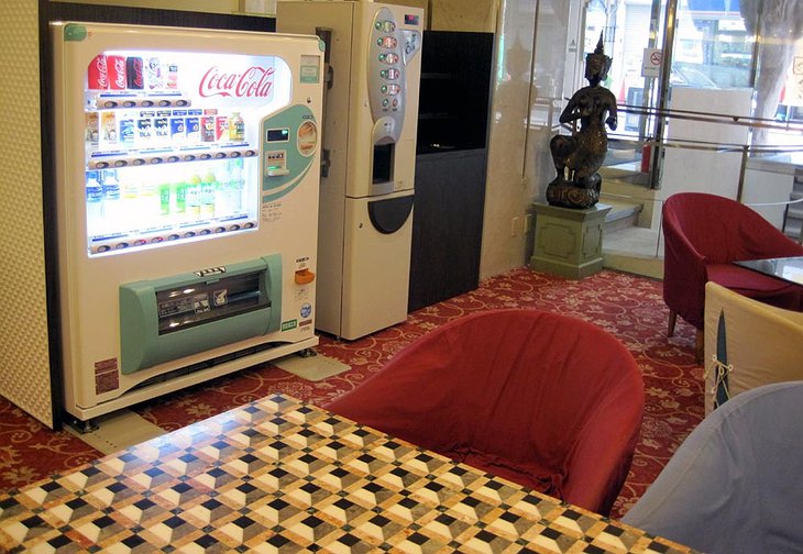 Dotonbori Hotel drink machine