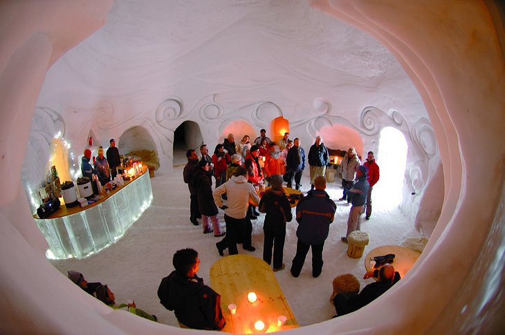 Iglu Dorf ice bar