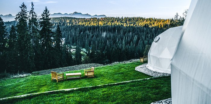Tatra Glamp - Spherical Domes In The Polish Tatra Mountains
