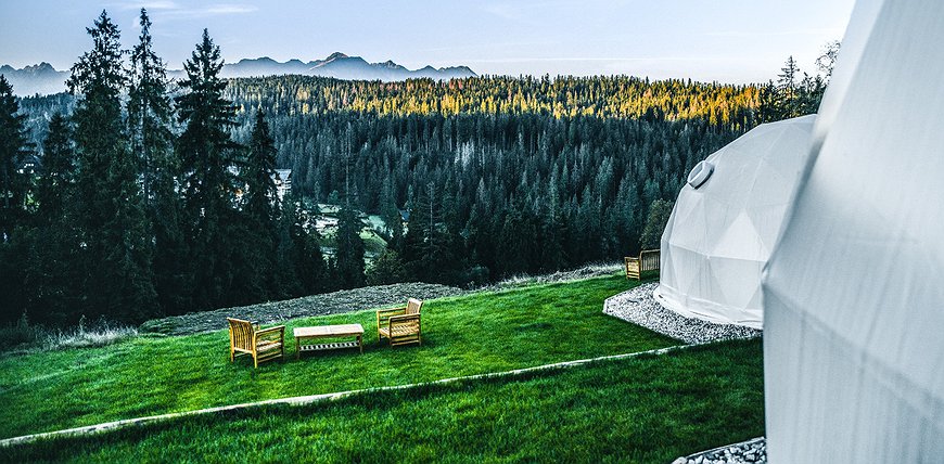 Tatra Glamp - Spherical Domes In The Polish Tatra Mountains