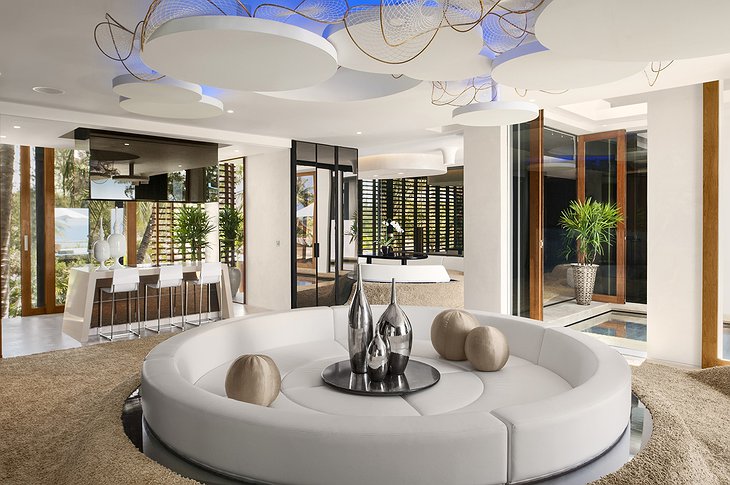 Penthouse Villa living room