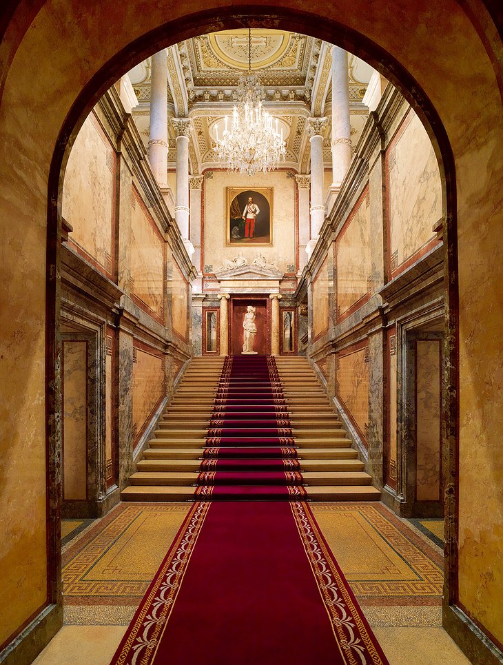 Hotel Imperial Vienna royal staircase