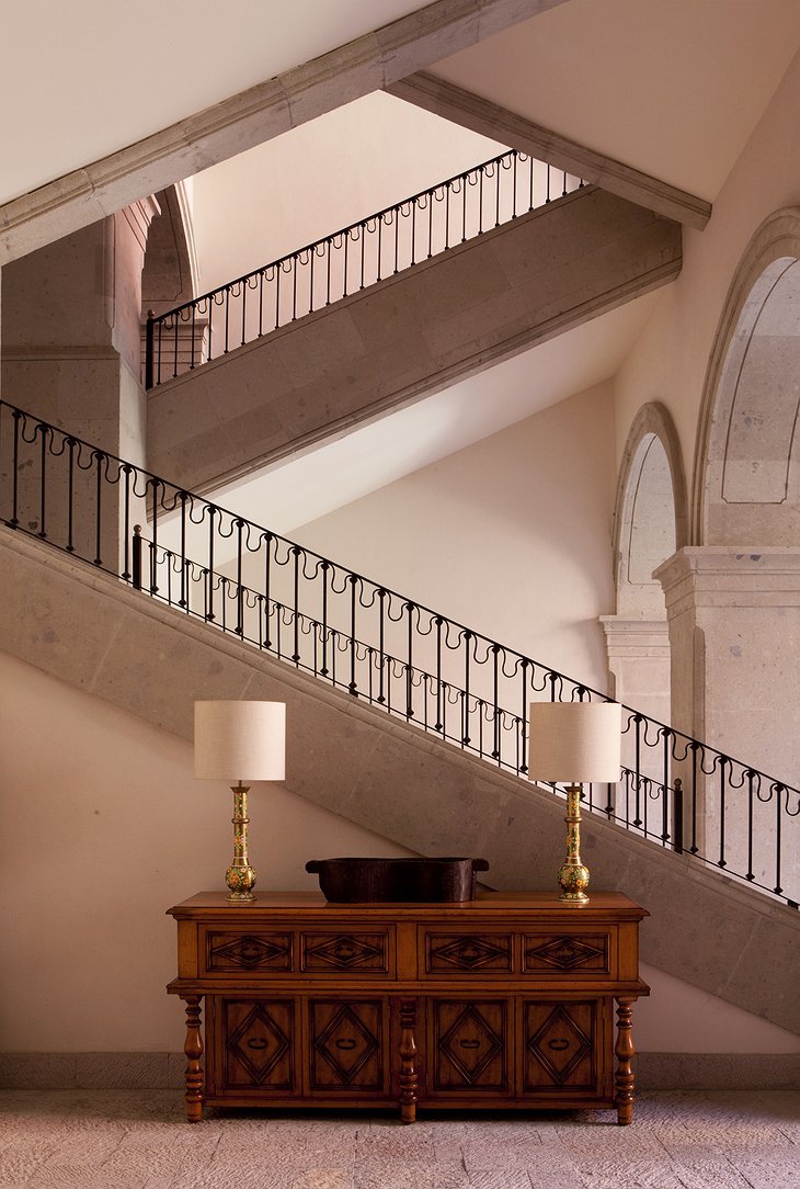 Rosewood San Miguel de Allende grand stairs