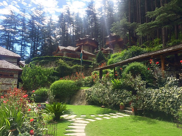 The Himalayan Village Resort garden
