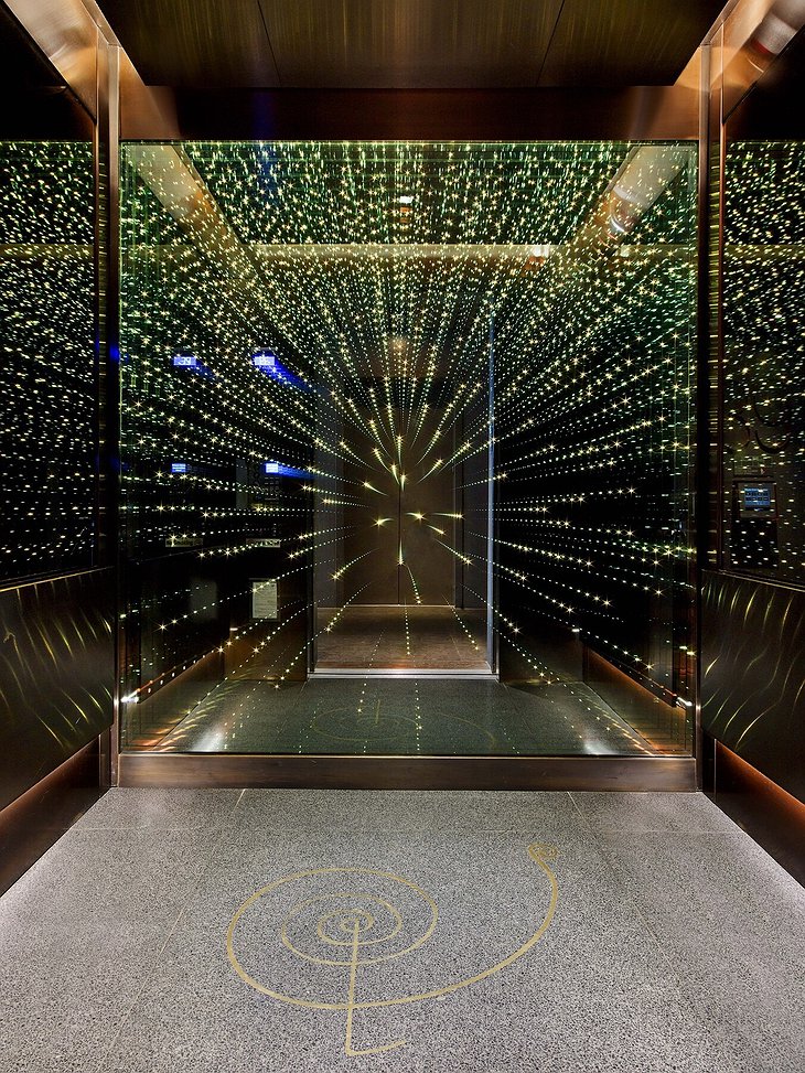 EAST Miami Hotel Futuristic Elevator