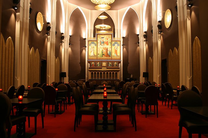 Church hotel interior