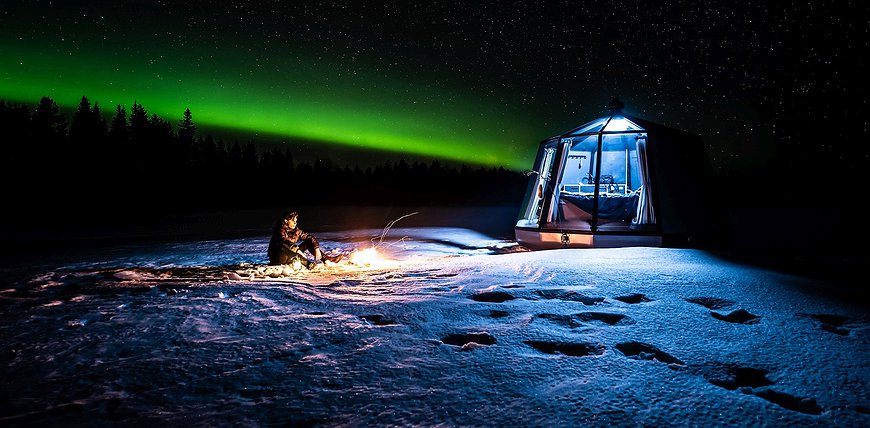 Arctic Guesthouse & Igloos - Mobile Glass Igloos In The Finnish Lapland