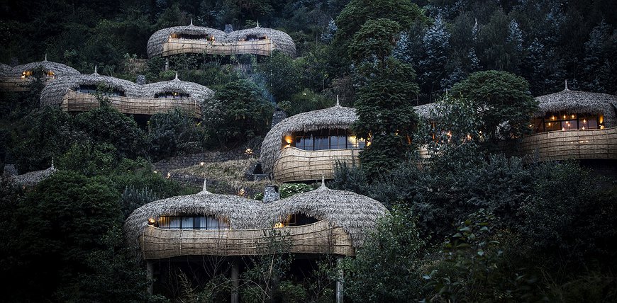 Bisate Lodge - Gorilla Treks Starting From The Natural Amphitheater Of An Eroded Volcanic Cone