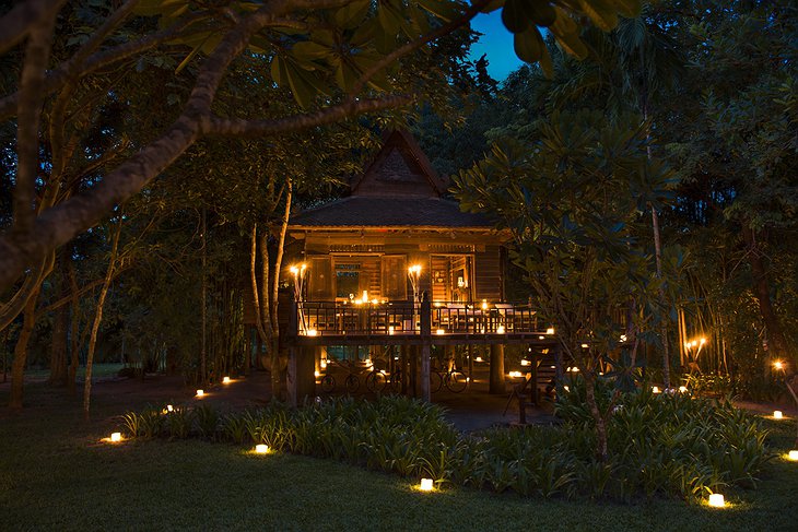 Khmer Village House - Twilight Dinner