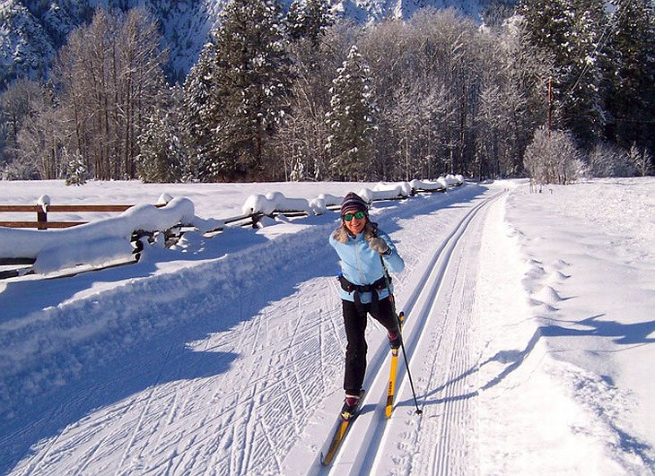 Methow Valley ski running