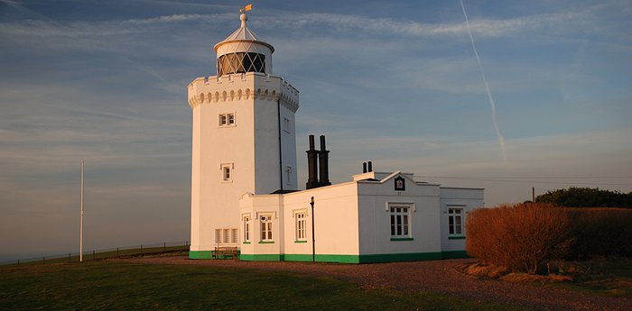 South Foreland Lighthouse - Victorian Landmark At The White Cliffs Of Dover