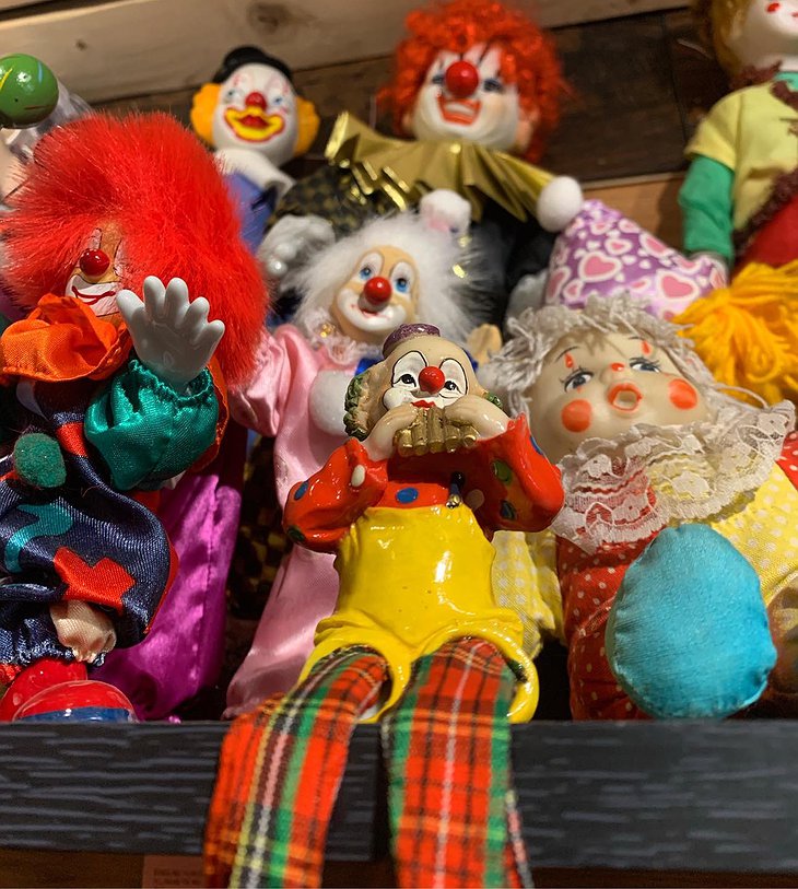 The Clown Motel Shop Clown Collection