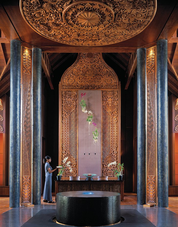 Reethi Rah spa reception