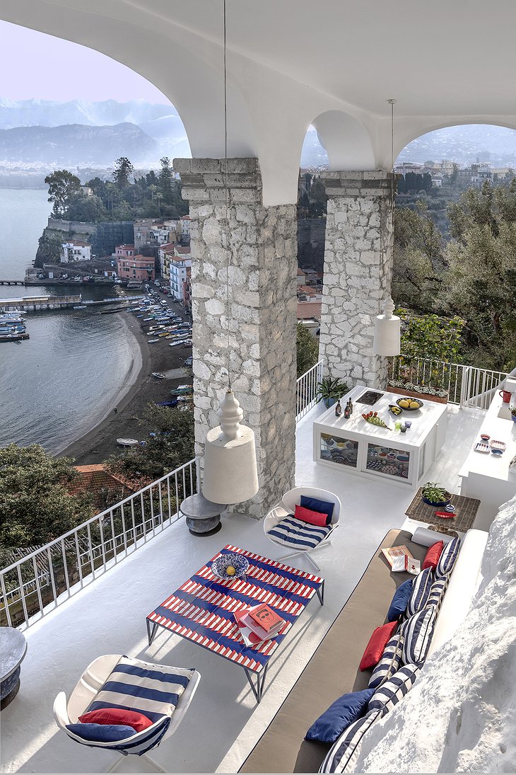 La Minervetta Maison Terrace Overlooking The Sea