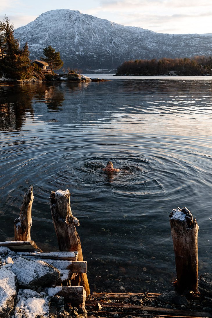 Swimming in the Fjord