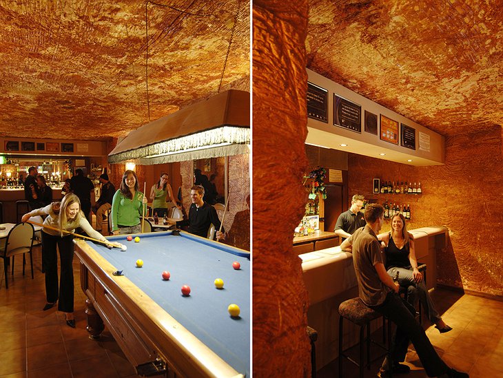 Desert Cave Hotel bar
