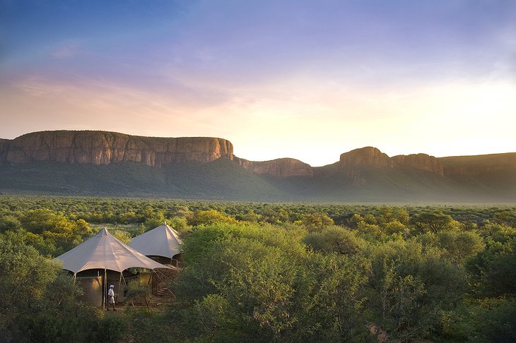 Marataba Safari Lodge tents