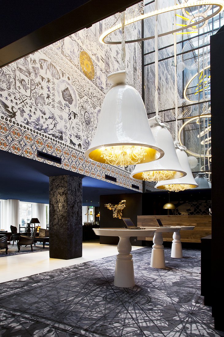 Andaz Amsterdam hotel lobby