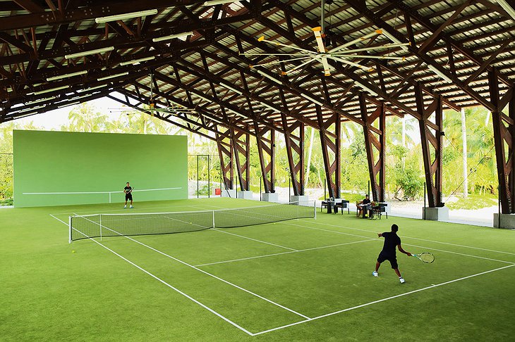 Covered Tennis Court